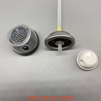 Δίχτυλο ψεκασμού αποσμητικού σώματος με τεχνολογία διανομής 360 ° και καθολική προσαρμογή για τυποποιημένες κονσέρβες αλουμινίου