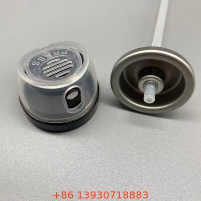 Δίχτυλο ψεκασμού αποσμητικού σώματος με τεχνολογία διανομής 360 ° και καθολική προσαρμογή για τυποποιημένες κονσέρβες αλουμινίου