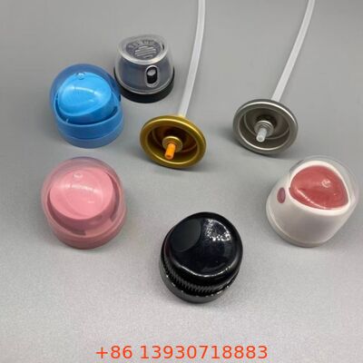 Δίχτυλο ψεκασμού αποσμητικού σώματος με τεχνολογία διανομής 360 ° και καθολική προσαρμογή για τυποποιημένες κονσέρβες αλουμινίου