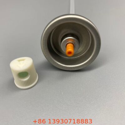 Αεροσόλ βαλβίδα κόλλας μαλλιών με ακρίβεια ομίχλη αντι-εμβλήματος ακροφύσιο και χημικά ανθεκτική κατασκευή για επαγγελματική φροντίδα μαλλιών