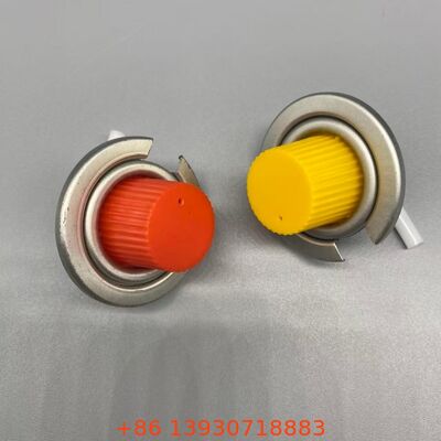 Βαλβίδα εξωτερικής κουζίνας με κόκκινο κάλυμμα