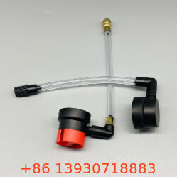 Βαλβίδα φουσκώματος ελαστικών βαρέως τύπου από ορείχαλκο με ασφαλή σχεδιασμό κλειδώματος και ενισχυμένα λαστιχένια εξαρτήματα