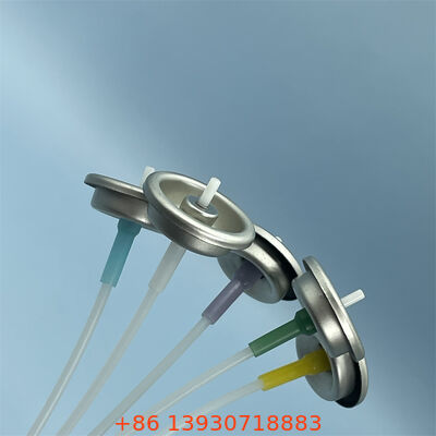 Βαλβίδα αερολύματος 1 ίντσας με ρυθμιζόμενο ρυθμό ψεκασμού και προσαρμόσιμο χρώμα ενεργοποιητή για ακριβή δοσολογία