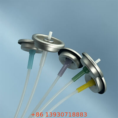 Αλουμινένιο κύπελλο 1 ιντσών μετρούμενη βαλβίδα αερολύματος για μετρούμενη δόση ψεκασμού αερολύματος προϊόντα