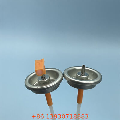 Ακριβής 1 ίντσες μετρούμενη βαλβίδα αερολύματος με ρυθμιζόμενο ρυθμό ψεκασμού και προσαρμόσιμο χρώμα ενεργοποιητή