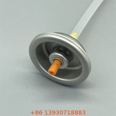 Βαλβίδα αερολύματος εντομοκτόνου υδατοδιαλυτού με ρυθμιζόμενο έλεγχο ροής, στεγανή σφράγιση και ανθεκτική κατασκευή για βοτανικές συνθέσεις