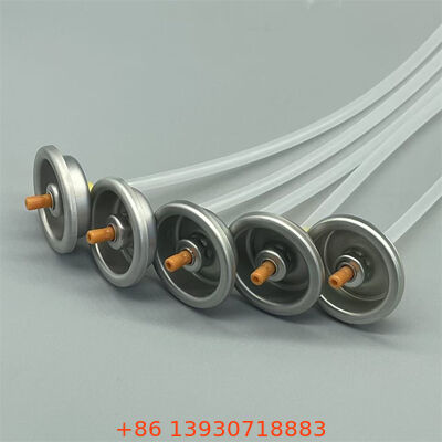 Βαλβίδα αερολύματος εντομοκτόνου υδατοδιαλυτού με ρυθμιζόμενο έλεγχο ροής, στεγανή σφράγιση και ανθεκτική κατασκευή για βοτανικές συνθέσεις