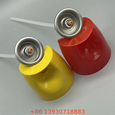 Βαλβίδα αερολύματος εντομοκτόνου υδατοδιαλυτού με παροχή υψηλού όγκου, ρυθμιζόμενο έλεγχο ροής και στεγανή σφράγιση