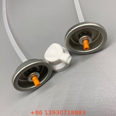 Βαλβίδα αερολύματος ξηρού σαμπουάν με ενεργοποιητή για στοχευμένη εφαρμογή ρίζας