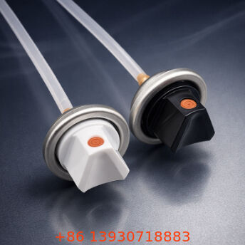 Προ-χρωματισμένο σετ βαλβίδας αεροζόλ αρσενικού τύπου με ενισχυμένη στεγανοποίηση