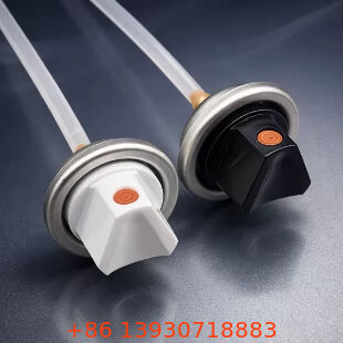 Προηγμένη προ-χρωματισμένη βαλβίδα αεροζόλ βαφής αρσενικού τύπου για οπτικά ενοποιημένη συσκευασία