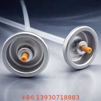 Προηγμένη προ-χρωματισμένη βαλβίδα αεροζόλ βαφής αρσενικού τύπου για οπτικά ενοποιημένη συσκευασία