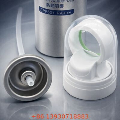 Βαλβίδα αντλίας αντηλιακού με ελεγχόμενη διανομή, δομή από κασσίτερο και πλαστικό για διάφορες συνθέσεις λοσιόν