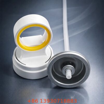 Sunscreen Spray Valve with Consistent Particle Distribution, Clog-Resistant Nozzle, and 360-Degree Operation for Full-Body Protection