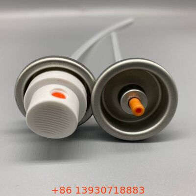 1 Inch Aerosol Valve System with Brush Cap for Foam Cleaning Spray Products