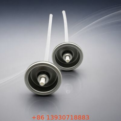 Βαλβίδα αερολύσεως σκόνης από χαλκό για ξηρό σαμπουάν με όρθια ή αναστροφή χρήση και σκευάσματα με βάση το αλκοόλ