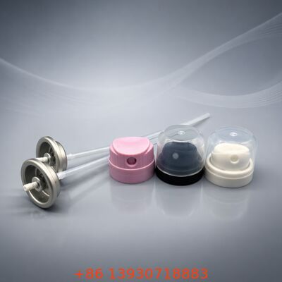 Βαλβίδα αερολύσεως σκόνης από χαλκό για ξηρό σαμπουάν με όρθια ή αναστροφή χρήση και σκευάσματα με βάση το αλκοόλ