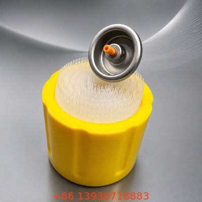 Conjunto de válvula de aerosol de espuma de precisión y tapa protectora