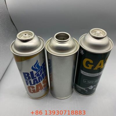 Λευκοσίδηρος 65mm Επαναγεμιζόμενο δοχείο αερίου βουτανίου για μακροχρόνια σταθερότητα αποθήκευσης καυσίμου