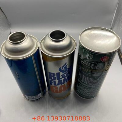 Λευκοσίδηρος 65mm Επαναγεμιζόμενο δοχείο αερίου βουτανίου για μακροχρόνια σταθερότητα αποθήκευσης καυσίμου