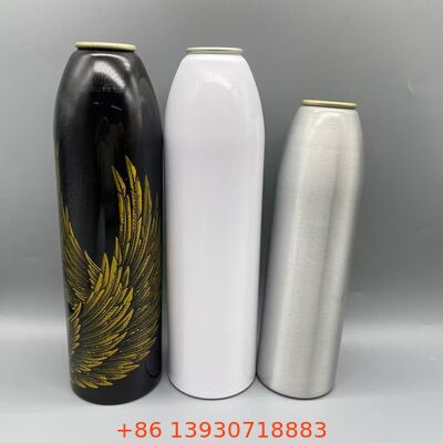 53mm 59mm Κενό Αλουμινίου Αεροσόλ Κάν, Αποσμητικό Σπρέι & Αεροαπαλαιωτικό Κάν συσκευασία