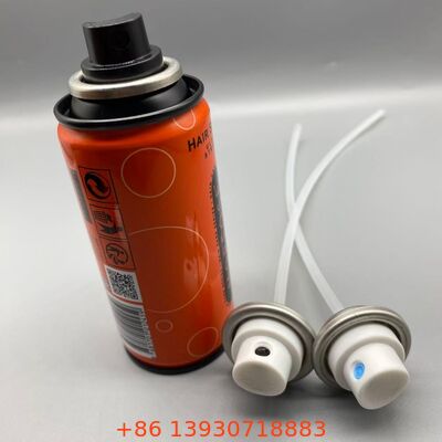 Hair Glue Spray Aerosol Valve with Precision Mist Chemical-Resistant Construction and Leak-Proof Seal for Professional Hair Styling