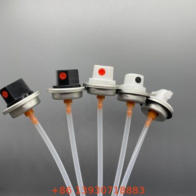 Premium Color-Matched Male Aerosol Valve and Actuator Set with UV-Resistant Finish and Strong Sealing Performance